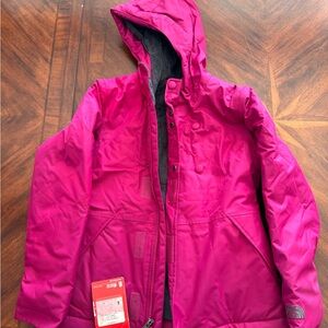 The North Face Fuchsia Hooded Jacket